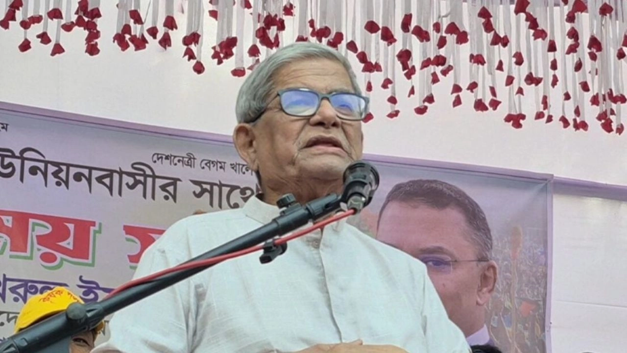 বিএনপির মহাসচিব মির্জা ফখরুল ইসলাম আলমগীর। ছবি - সংগৃহীত