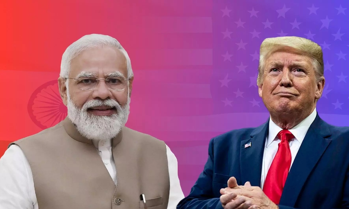 ভারতের প্রধানমন্ত্রী নরেন্দ্র মোদি ও মার্কিন প্রেসিডেন্ট ডোনাল্ড ট্রাম্প। ছবি- সংগৃহীত