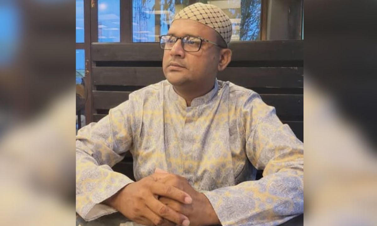 গোলাকান্দাইল ইউনিয়ন পরিষদের ভারপ্রাপ্ত চেয়ারম্যান নাসির মিয়া। ছবি- রূপালী বাংলাদেশ