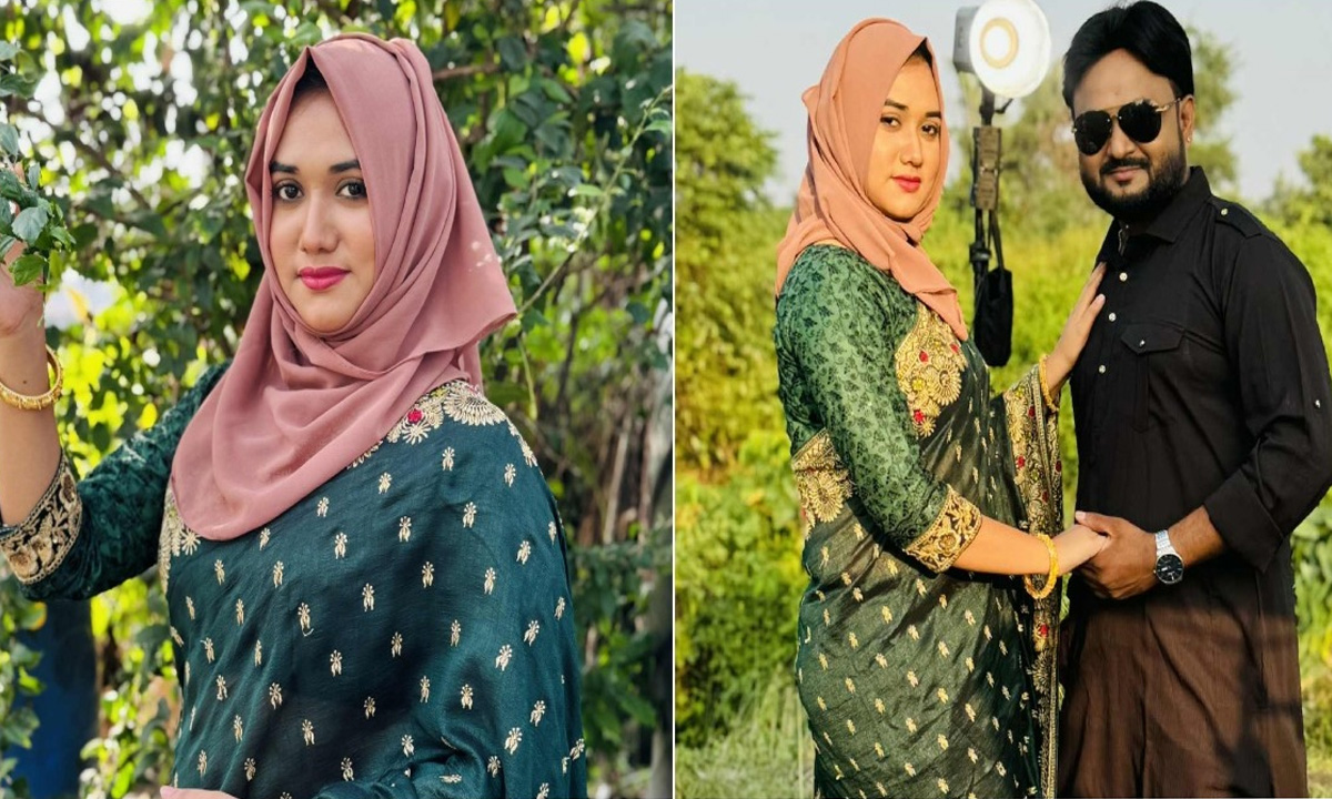 আকাশ ও জান্নাতুন তাজরি ওরা। ছবি- সংগৃহীত