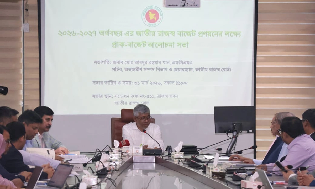 এনবিআর চেয়ারম্যান আবদুর রহমান খান। ছবি : সংগৃহীত