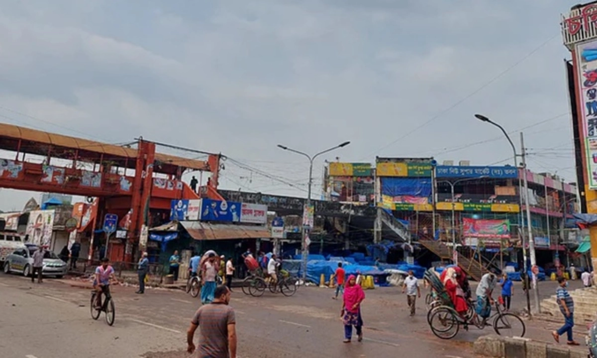 রাজধানীর নিউমার্কেট এলাকা। ছবি- সংগৃহীত