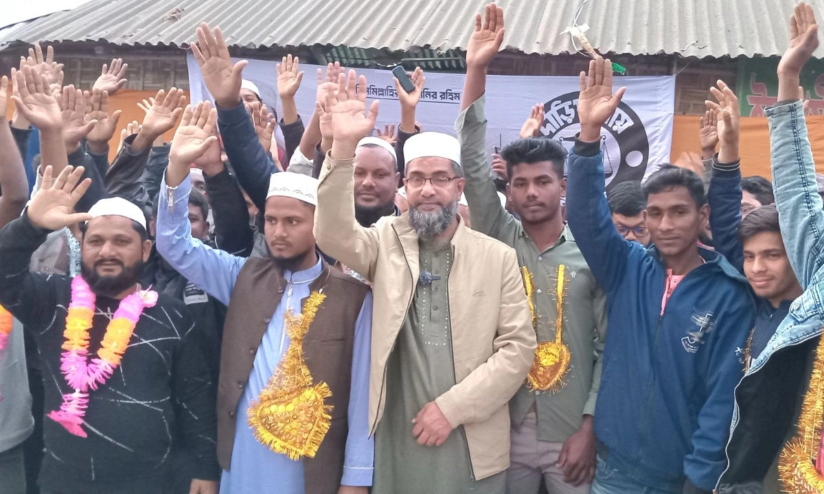 জামায়াতে ইসলামীতে যোগদান। ছবি : রূপালী বাংলাদেশ