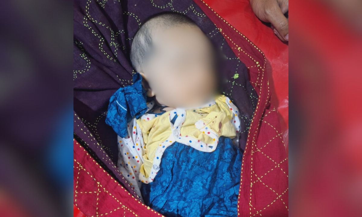 নিহত শিশুটি। ছবি : রূপালী বাংলাদেশ