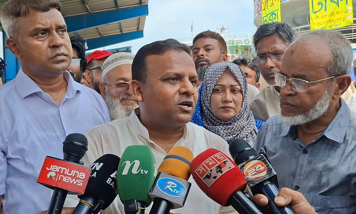 নৌ পরিবহন প্রতিমন্ত্রী রাজিব আহসান। ছবি : রূপালী বাংলাদেশ