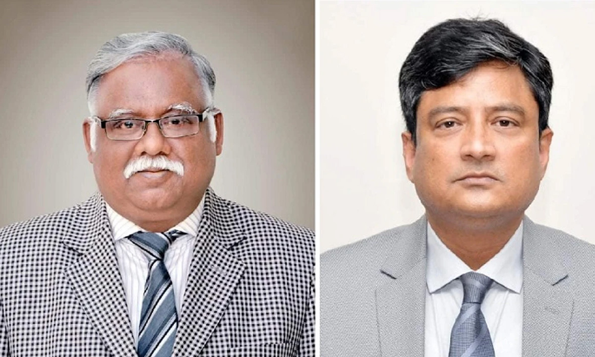 হারুন উর-রশীদ ও মো. মশিউর রহমান। ছবি : সংগৃহীত