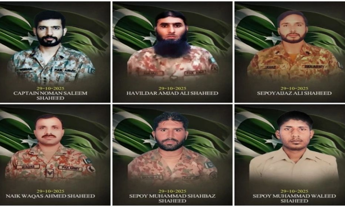 সন্ত্রাসবিরোধী অভিযানে নিহত ৬ পাকিস্তানি সেনা। ছবি- সংগৃহীত