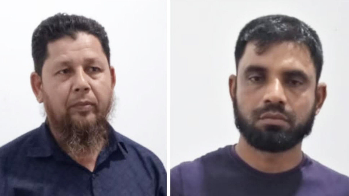 মো. মাহবুব প্যাদা ও মো. হেলাল গাজী। ছবি- রূপালী বাংলাদেশ