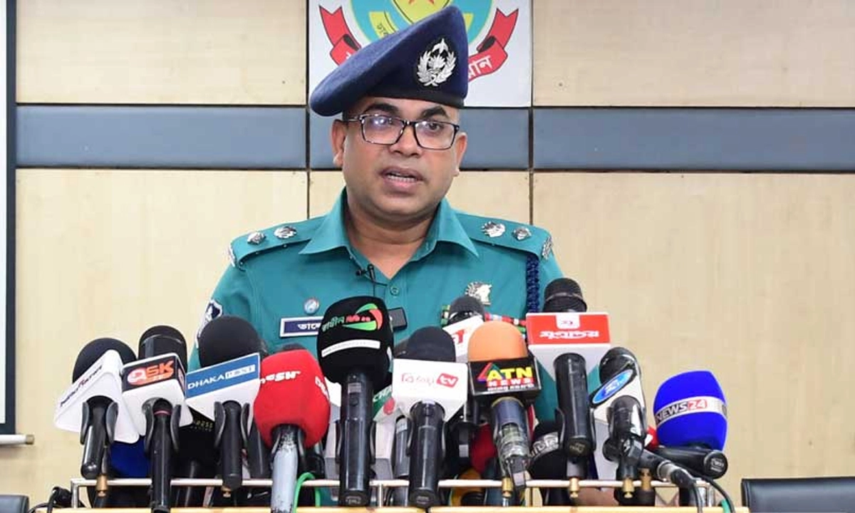 ডিএমপির গণমাধ্যম ও জনসংযোগ বিভাগের উপকমিশনার মুহাম্মদ তালেবুর রহমান। ছবি- সংগৃহীত