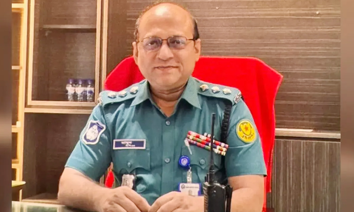 ঢাকা মেট্রোপলিটন পুলিশের (ডিএমপি) সহকারী পুলিশ কমিশনার (এসি) আলী আহম্মেদ মাসুদ। ছবি- সংগৃহীত