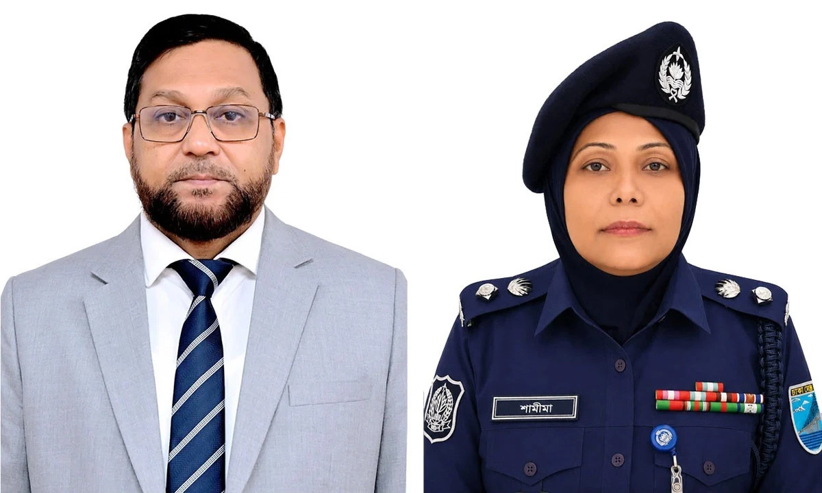 সভাপতি মোসলেহ উদ্দিন ও সম্পাদক শামীমা পারভীন। ছবি : সংগৃহীত