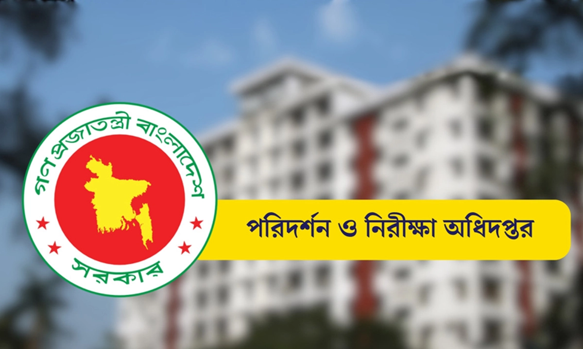 পরিদর্শন ও নিরীক্ষা অধিদপ্তর। ছবি- সংগৃহীত