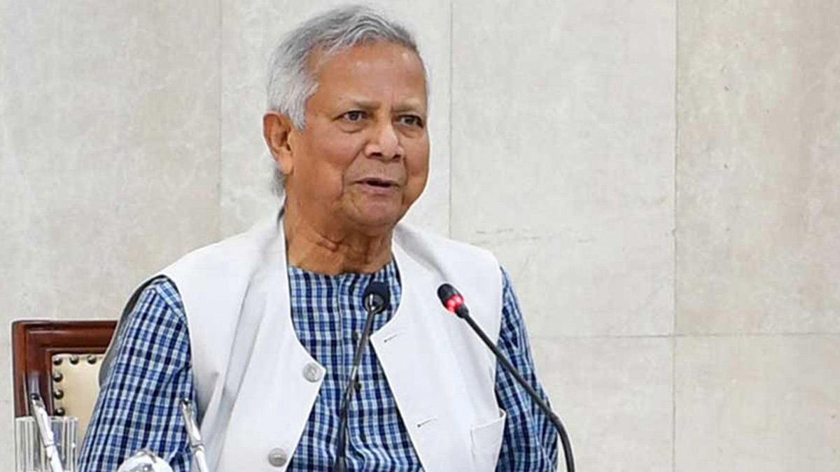 প্রধান উপদেষ্টা ড. মুহাম্মদ ইউনূস। ছবি- সংগৃহীত