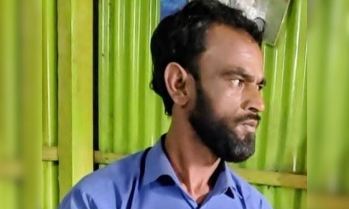 অভিযুক্ত এশার আলী প্রামানিক। ছবি : রূপালী বাংলাদেশ