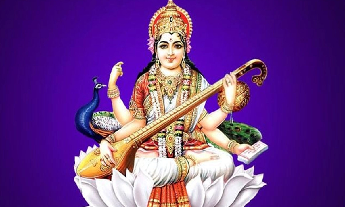 বিদ্যার দেবী শ্রী শ্রী সরস্বতী। ছবি : সংগৃহীত