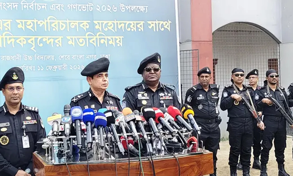 র‍্যাবের মহাপরিচালক এ কে এম শহিদুর রহমান। ছবি- সংগৃহীত