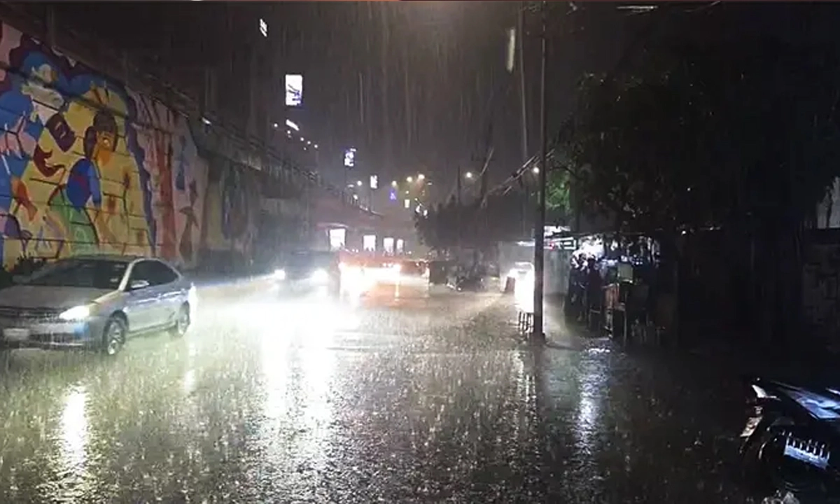 রাজধানীতে কালবৈশাখী ঝড়। ছবি : সংগৃহীত