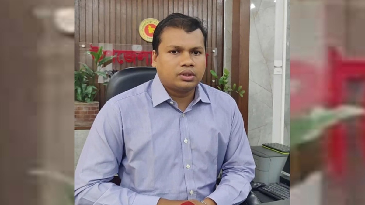 গোয়ালন্দের ইউএনও মো. নাহিদুর রহমান।     ছবি- রূপালী বাংলাদেশ