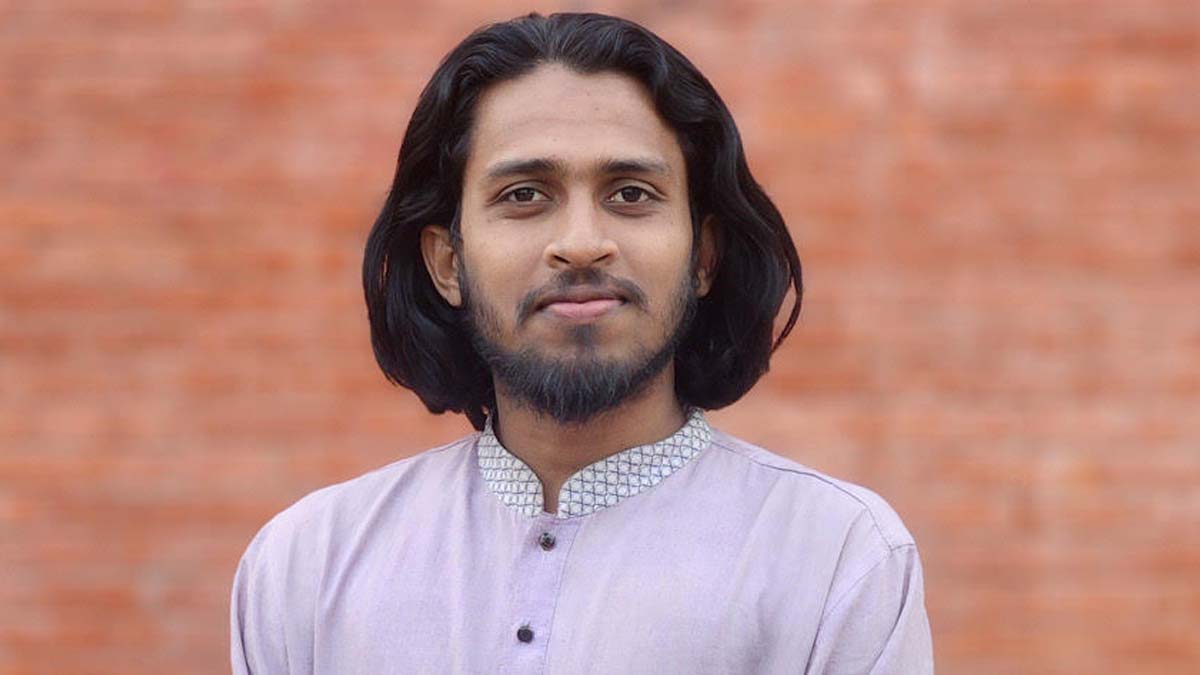 রাকসুর জিএস সালাহউদ্দিন আম্মার। ছবি- রূপালী বাংলাদেশ
