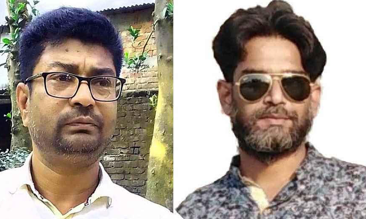 জেলা যুবদলের সদ্য বহিষ্কৃত সহ-সাধারণ সম্পাদক তামজিদুর রশিদ গালিব এবং যুগ্ম সাধারণ সম্পাদক আকিবুল রহমান মনু। ছবি- সংগৃহীত