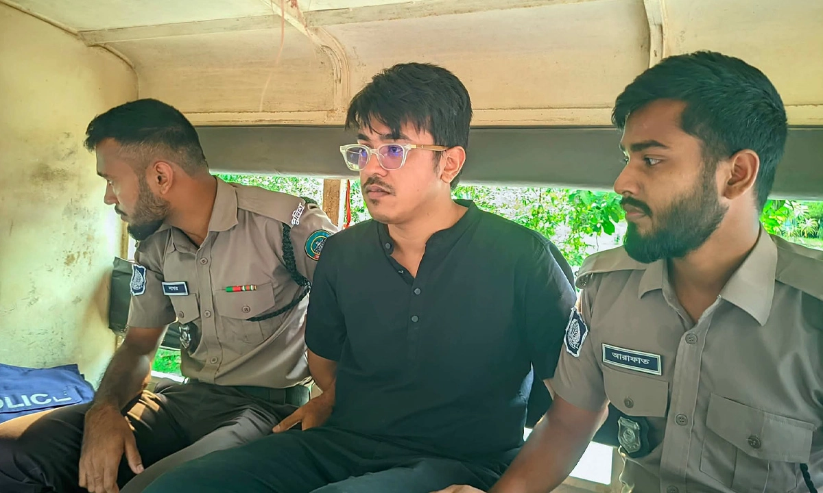 শাহরিয়ার আহমেদ সাকিন। ছবি : রূপালী বাংলাদেশ