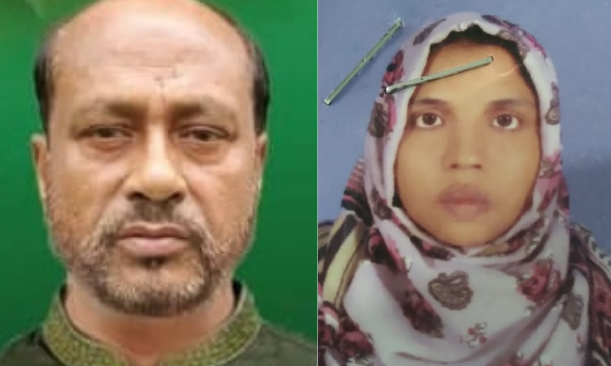 নজরুল ইসলাম ও হোসনে আরা। ছবি- রূপালী বাংলাদেশ