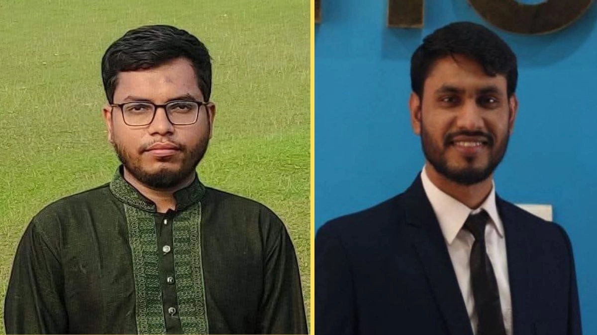 আব্দুল্লাহ রিমন ও মো. রাসেল মিয়া।