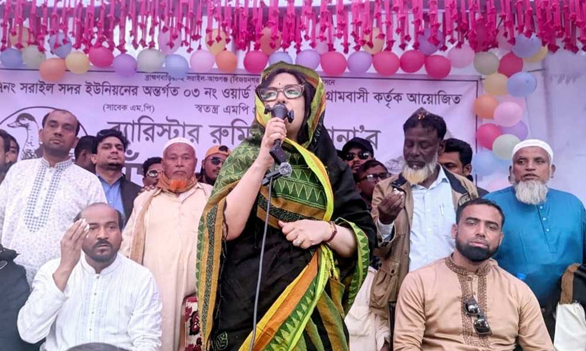 রুমিন ফারহানা। ছবি : সংগৃহীত