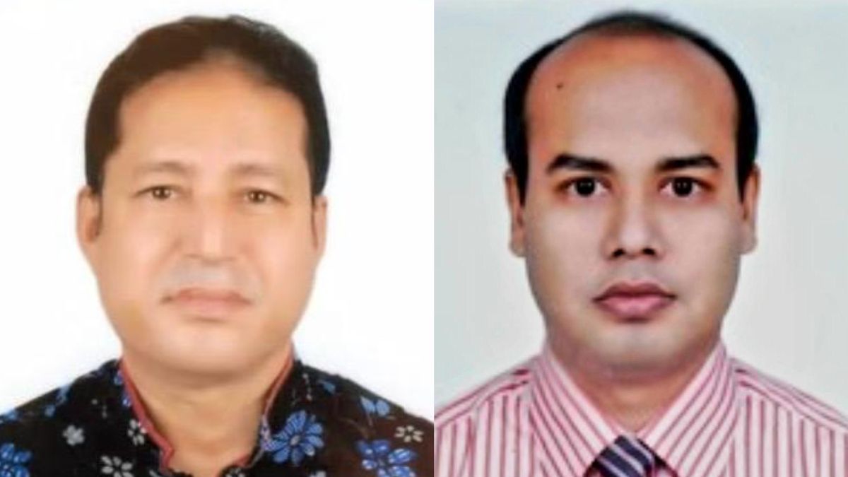 মনির ও আবু জাফর চৌধুরী।