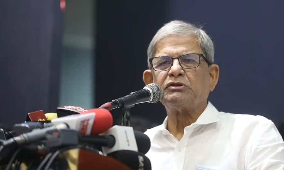 বিএনপির মহাসচিব মির্জা ফখরুল ইসলাম আলমগীর। ছবি- সংগৃহীত