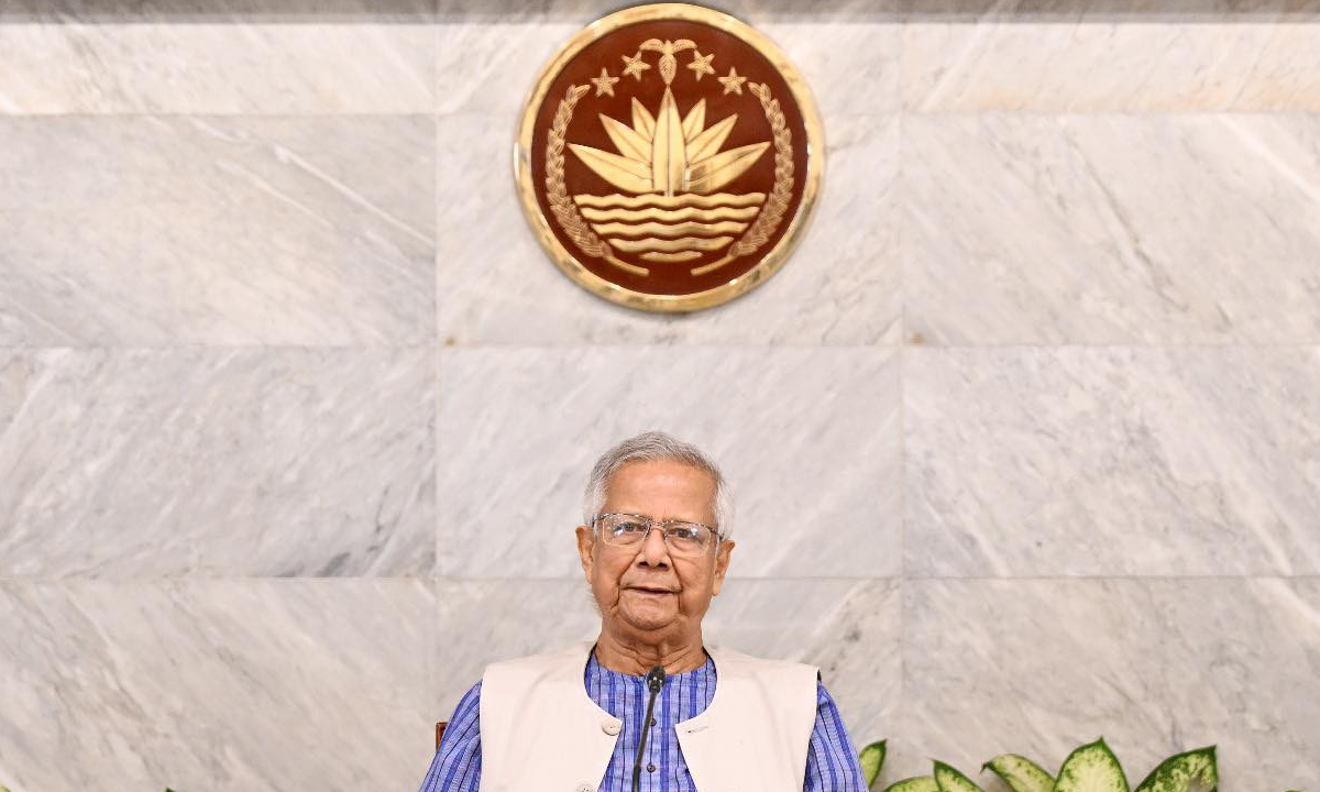 প্রধান উপদেষ্টা অধ্যাপক মুহাম্মদ ইউনূস। ছবি - সংগৃহীত