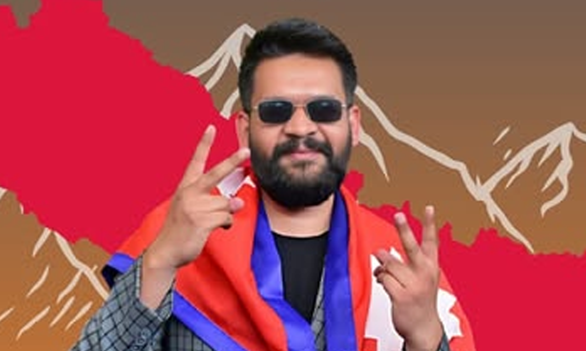 নেপালের প্রধানমন্ত্রী বালেন্দ্র শাহ । ছবি : সংগৃহীত