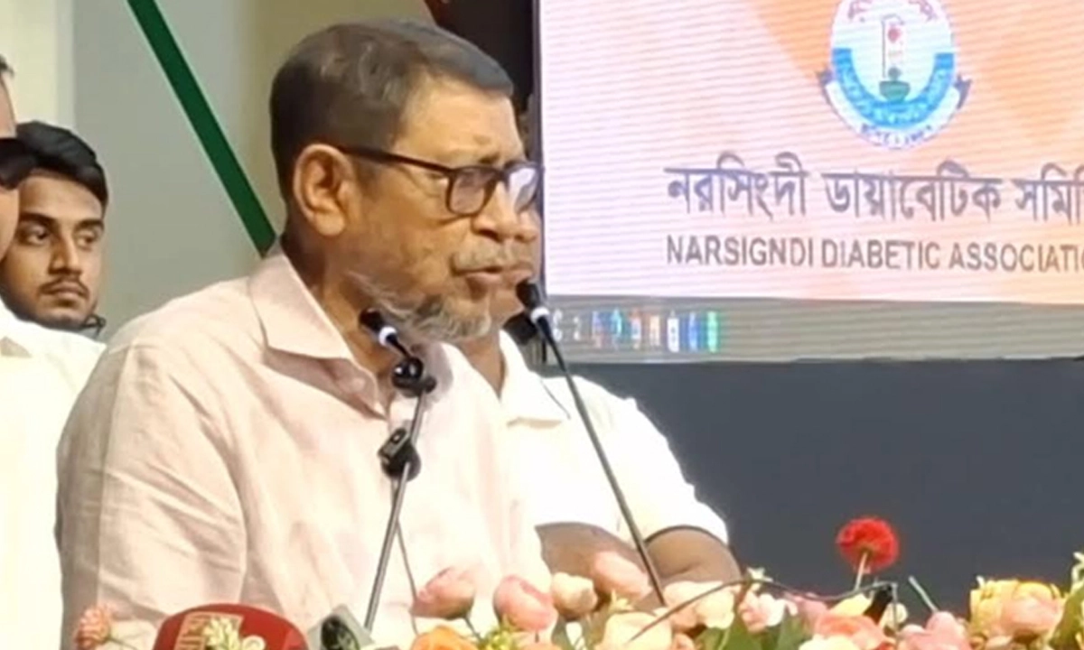 স্বাস্থ্য ও পরিবার পরিকল্পনা মন্ত্রী সরদার মো. সাখাওয়াত হোসেন। ছবি : সংগৃহীত