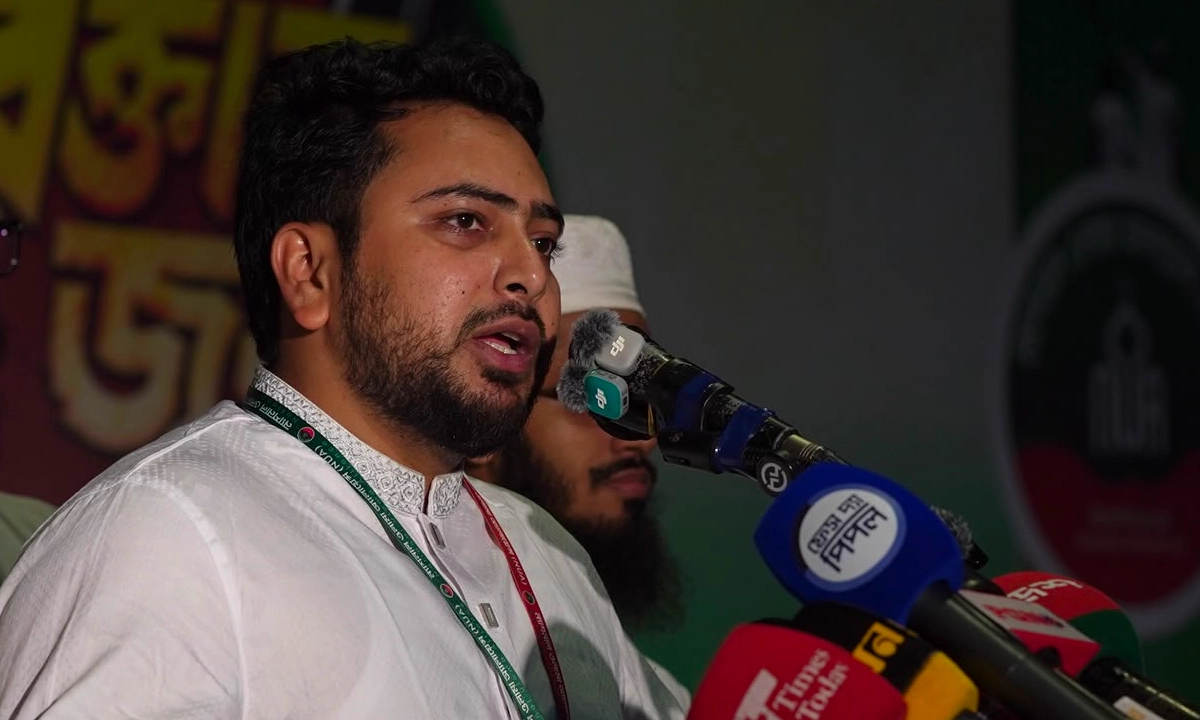জাতীয় নাগরিক পার্টি (এনসিপির) আহ্বায়ক ও বিরোধীদলীয় চিফ হুইপ মো. নাহিদ ইসলাম। ছবি : রূপালী বাংলাদেশ
