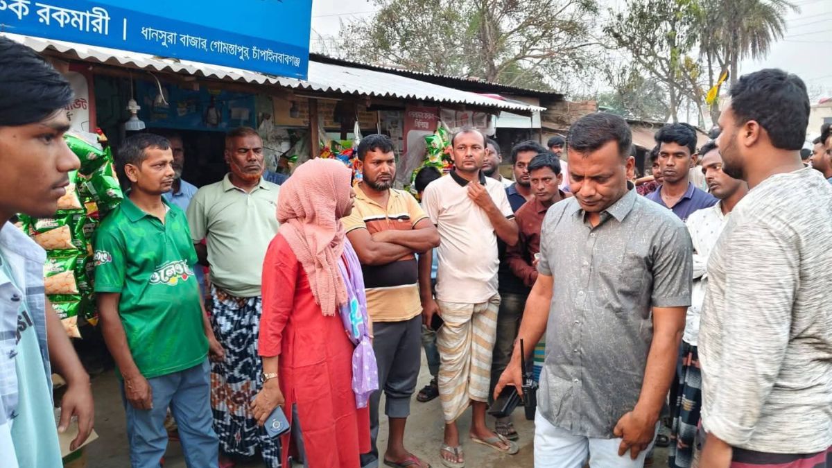 ভ্রাম্যমাণ আদালতের অভিযান। ছবি : রূপালী বাংলাদেশ