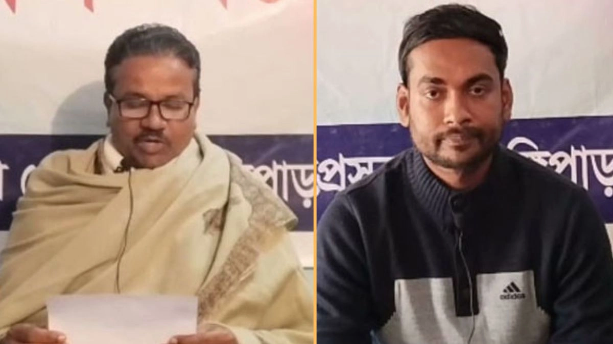 আ.লীগ ও নিষিদ্ধ ছাত্রলীগের থেকে পদত্যাগ করা ২ নেতা। ছবি- রূপালী বাংলাদেশ