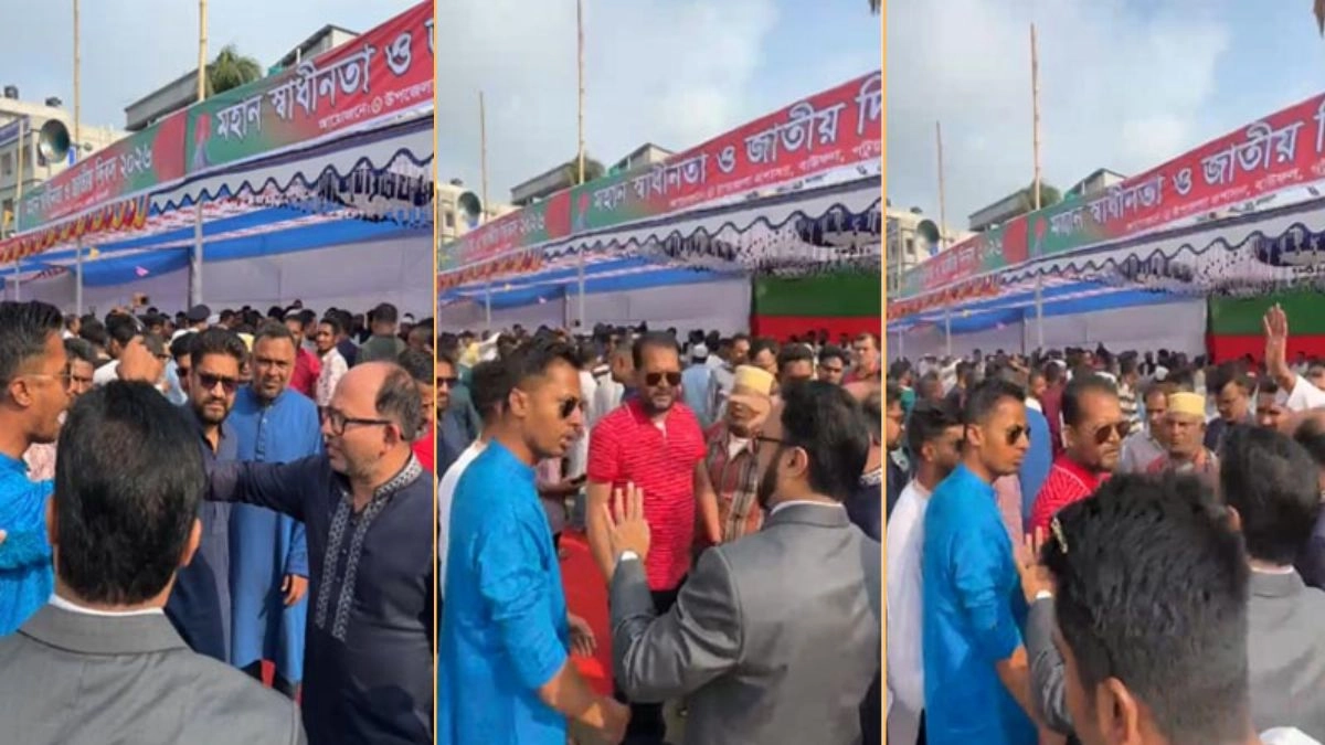 বাউফলে বিএনপি-জামায়াত সংঘর্ষ। ছবি : সংগৃহীত
