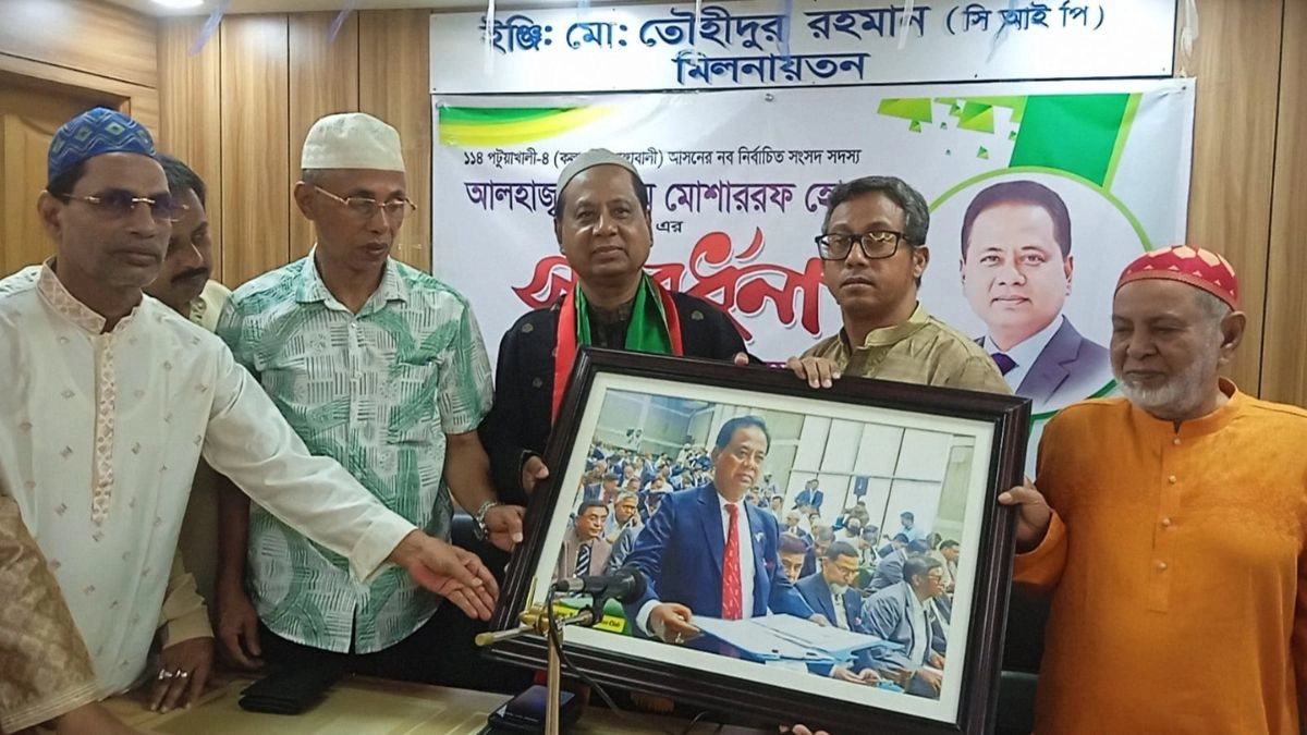 বিএনপির জাতীয় নির্বাহী কমিটির প্রশিক্ষণ বিষয়ক সম্পাদক এবিএম মোশাররফ হোসেন। ছবি : রূপালী বাংলাদেশ