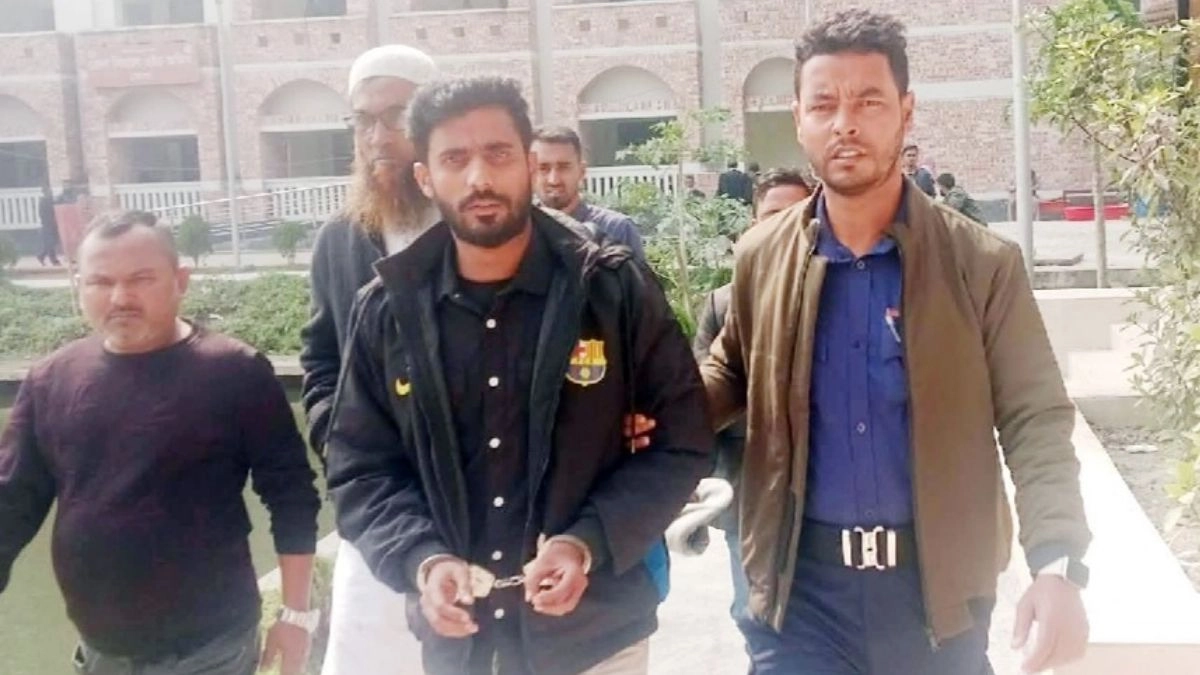 প্রধান আসামি মো. হারুন। ছবি- রূপালী বাংলাদেশ