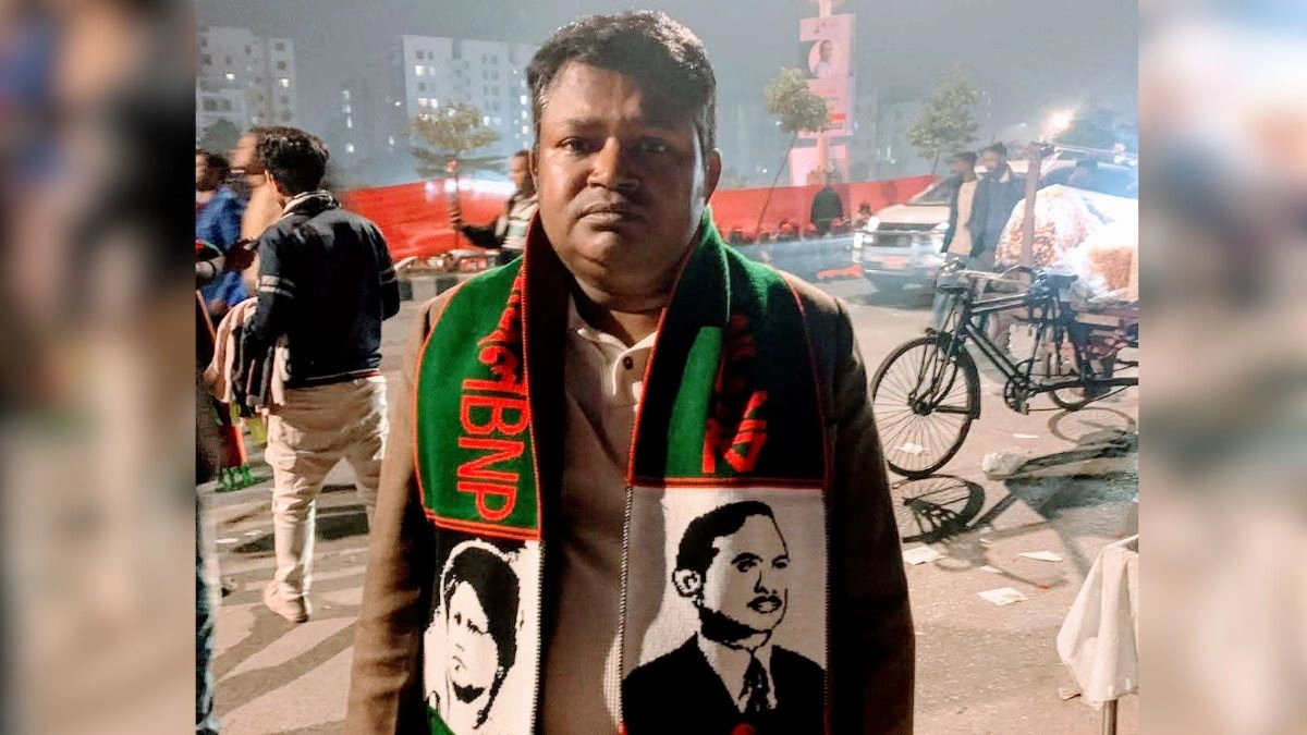 সন্ত্রাসীদের গুলিতে আহত বিএনপি নেতা ওসমান গনি।