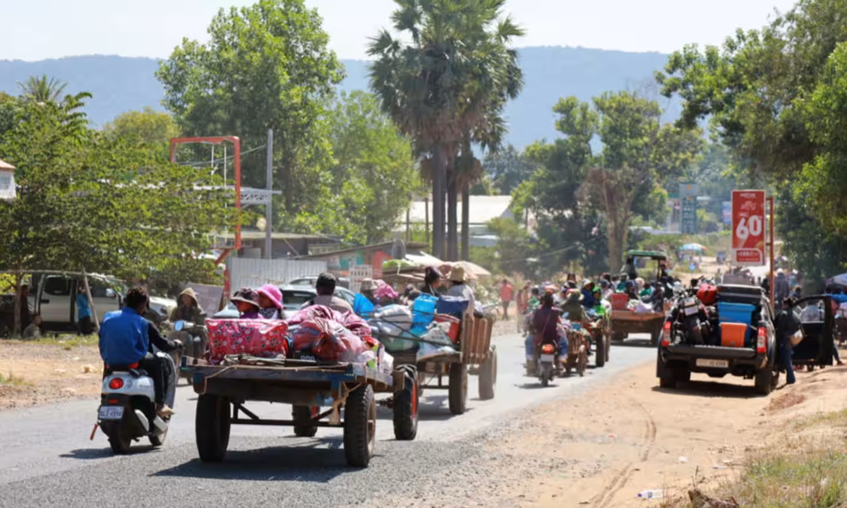 ই-কম্বোডিয়া সীমান্তে ফের সংঘর্ষ। ছবি - সংগৃহীত