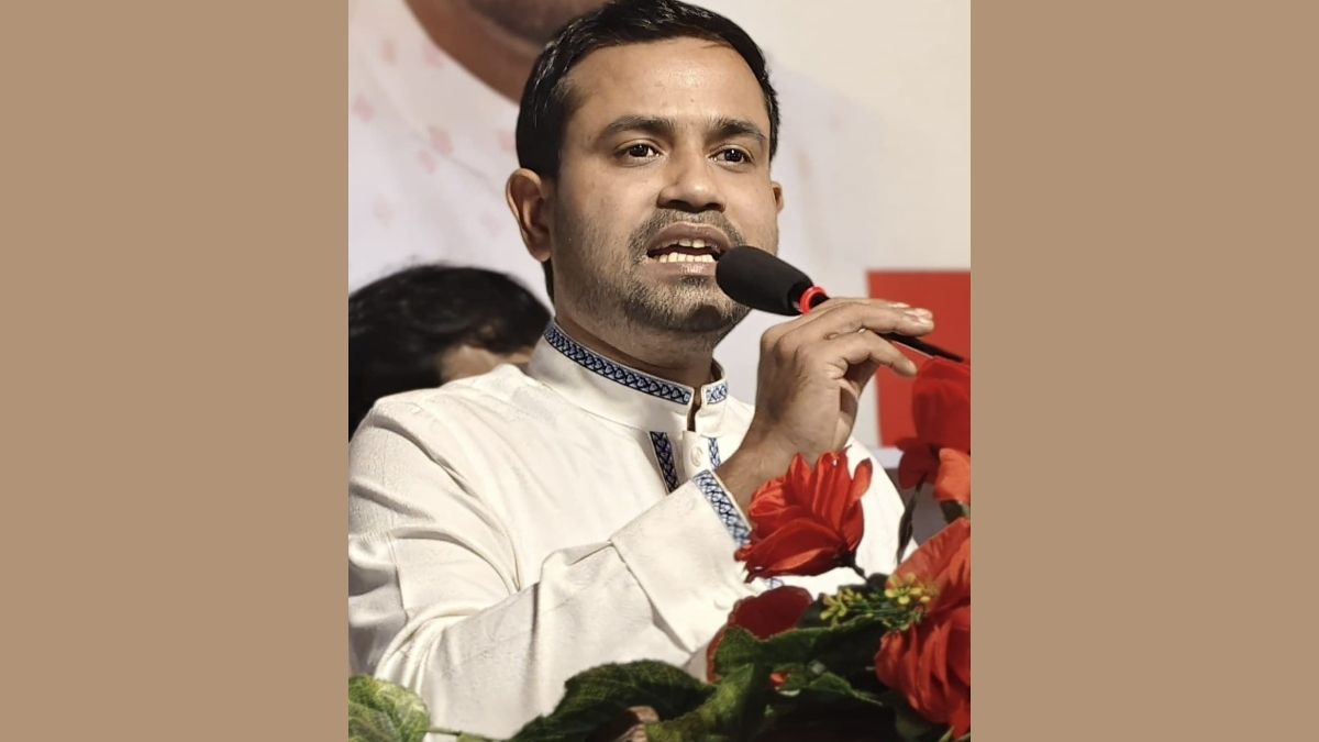 গণঅধিকার পরিষদের ভারপ্রাপ্ত সাধারণ সম্পাদক হাসান আল মামুন। ছবি : সংগৃহীত