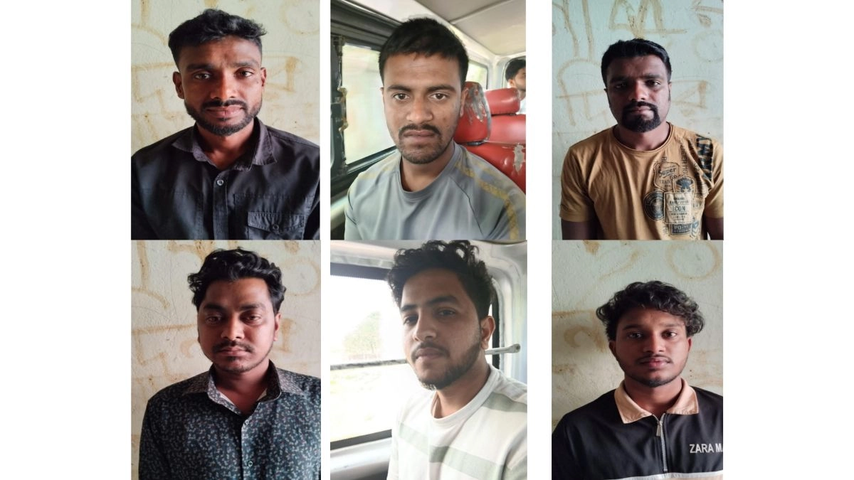 গ্রেপ্তার আসামিরা