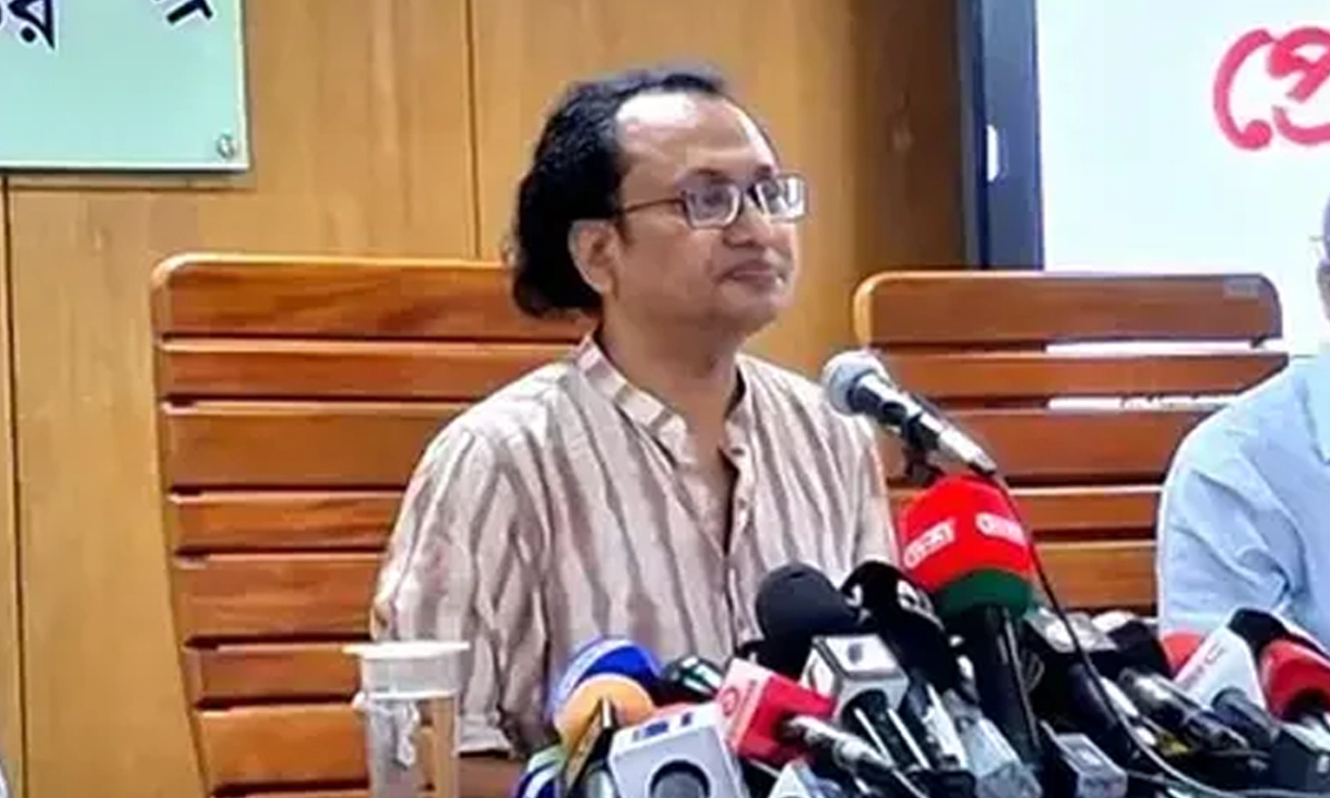প্রধানমন্ত্রীর তথ্য উপদেষ্টা ডা. জাহেদ উর রহমান। ছবি : সংগৃহীত