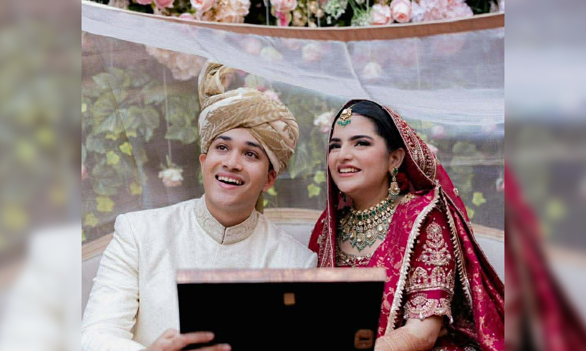 মাহাদিয়া নাঈম  ও ইহসান। ছবি- রূপালী বাংলাদেশ
