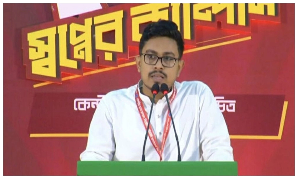 ঢাকা বিশ্ববিদ্যালয় কেন্দ্রীয় ছাত্র সংসদের (ডাকসু) ভিপি সাদিক কায়েম। ছবি- সংগৃহীত