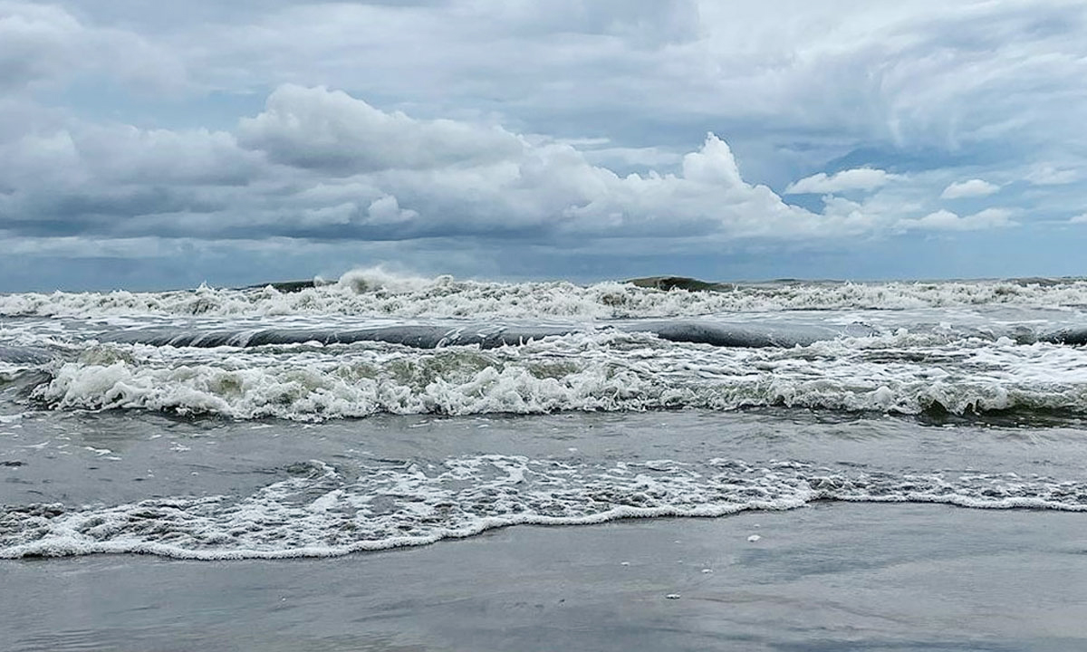 উত্তাল বঙ্গোপসাগর। ছবি- সংগৃহীত
