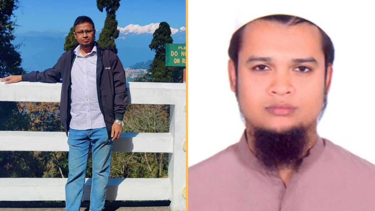 সহকারী প্রক্টর মো. শামীম হোসেন ও অধ্যাপক ড. শাকিবুল ইসলাম।