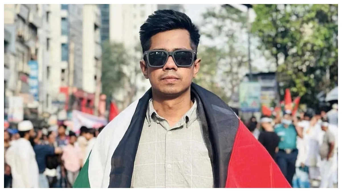 ঢাকা বিশ্ববিদ্যালয়ের (ঢাবি) ছাত্রদল নেতা এস এম শাহরিয়ার আলম সাম্য। ছবি- সংগৃহীত