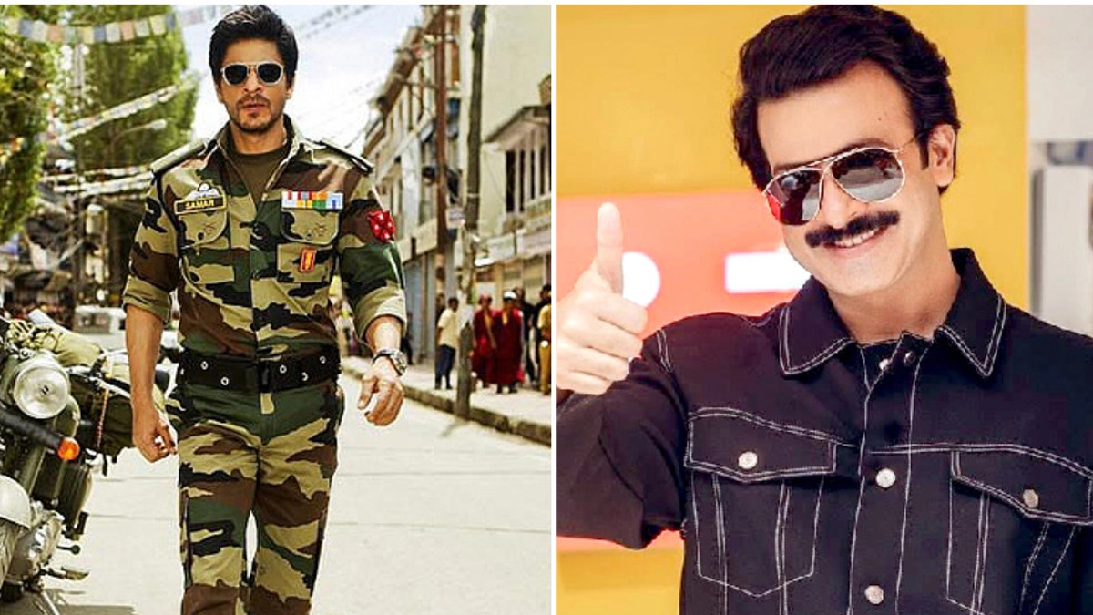 শাহরুখ খান ও শাকিব খান। ছবি - সংগৃহীত